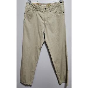 Men's Tommy Bahama Beige Tan Pants Size 33 x 30 Tencel Stretch Comfort Pants